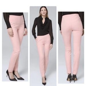 White House black market pink  skinny Pants